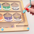 Montessori-Magnetpuzzle zum Sortieren nach Farben