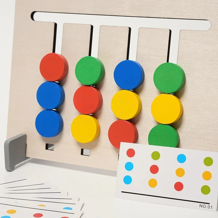 Zweiseitiges Montessori-Zuordnungsspiel
