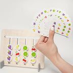 Zweiseitiges Montessori-Zuordnungsspiel