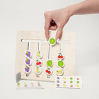 Zweiseitiges Montessori-Zuordnungsspiel