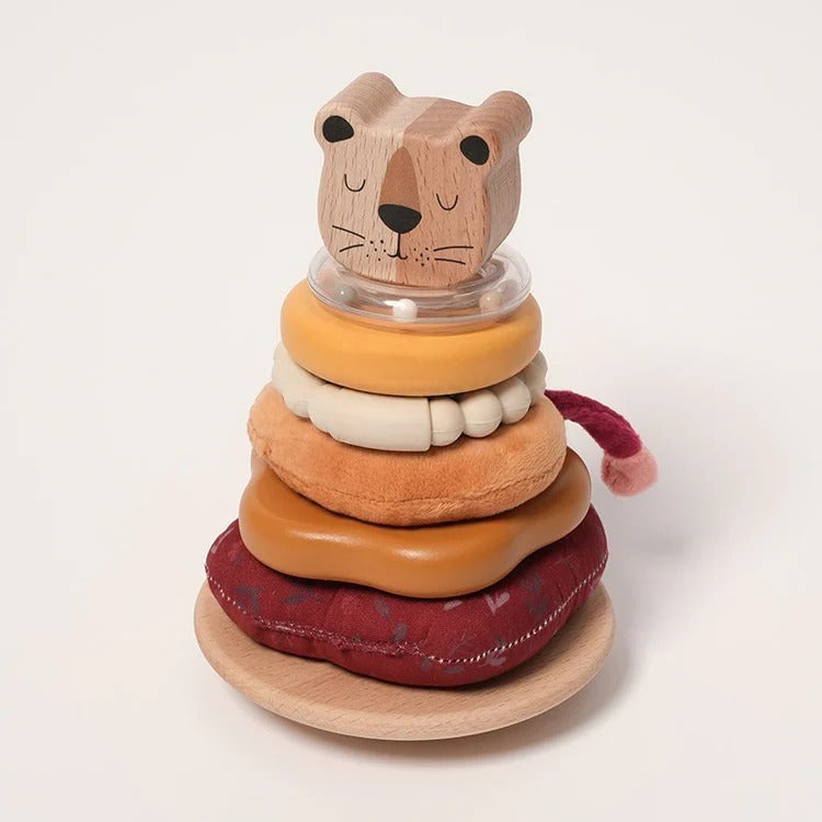Montessori-Stapelspiel „Kleiner Löwe“
