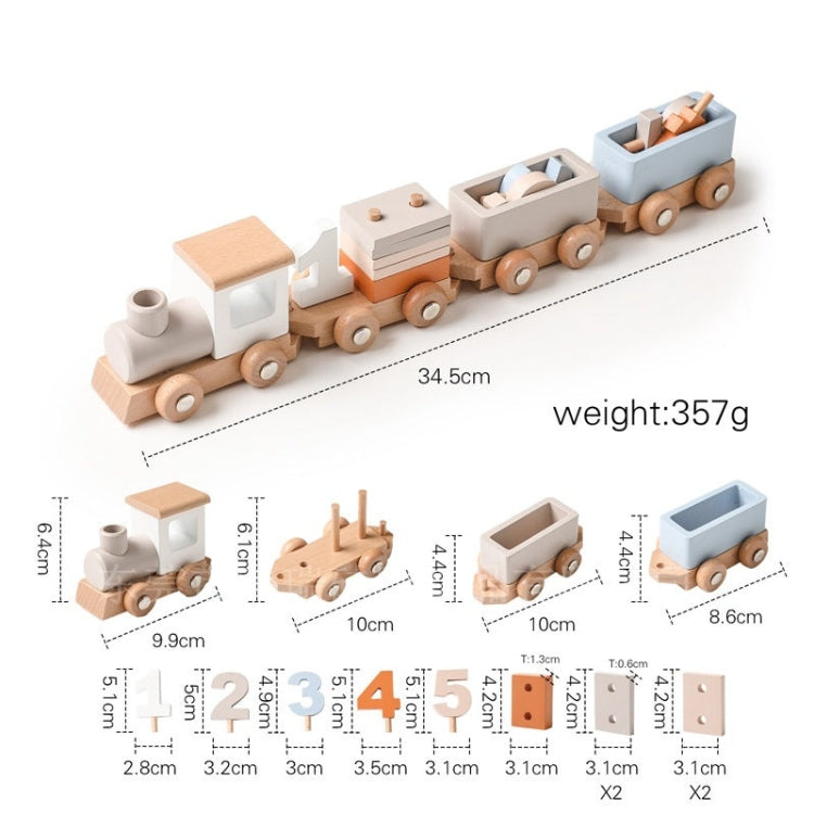 Montessori-Holzeisenbahn