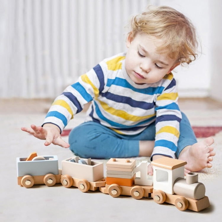 Montessori-Holzeisenbahn