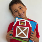Interaktives Montessori-Pappbilderbuch