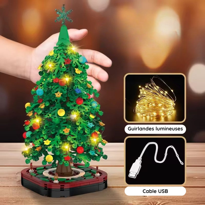 Montessori-Weihnachtsbaum zum Zusammenbauen