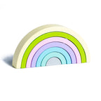 Montessori-Holzpuzzle „Regenbogen“