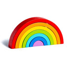Montessori-Holzpuzzle „Regenbogen“