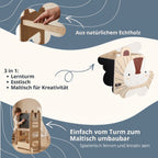 Montessori-Beobachtungsturm 3-in-1