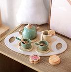 Montessori-Teeservice aus Holz