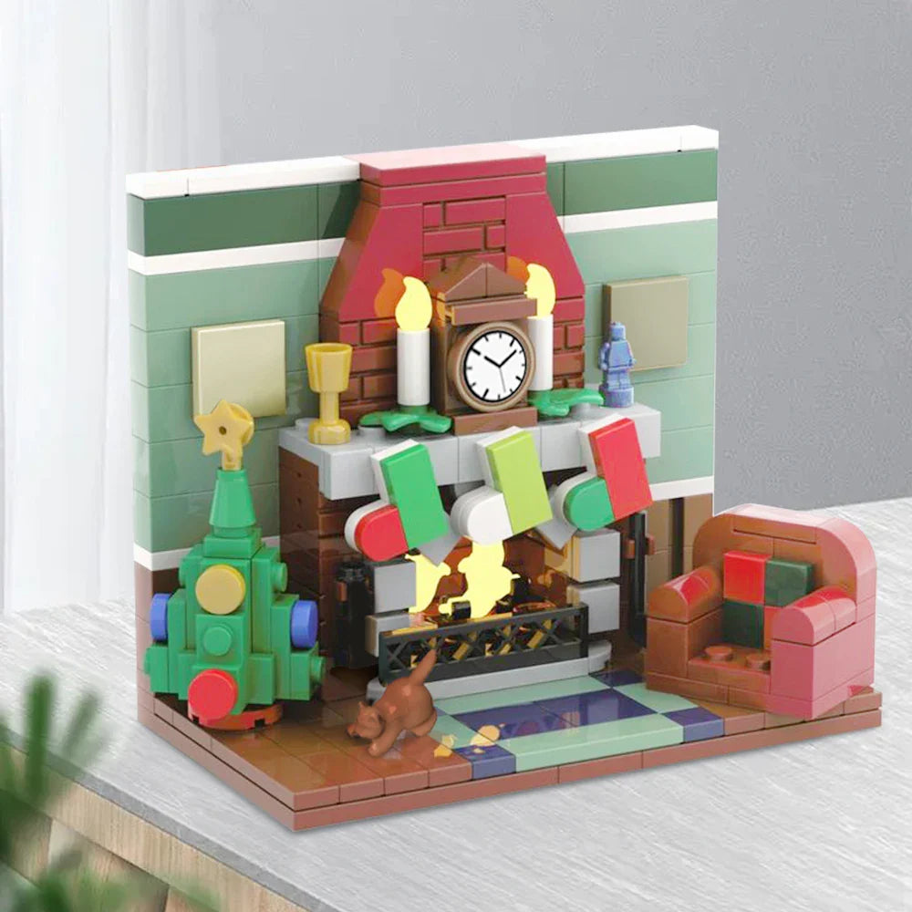 Montessori-Weihnachtsbauklötze