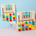 Montessori-Puzzle zum Sortieren nach Farben