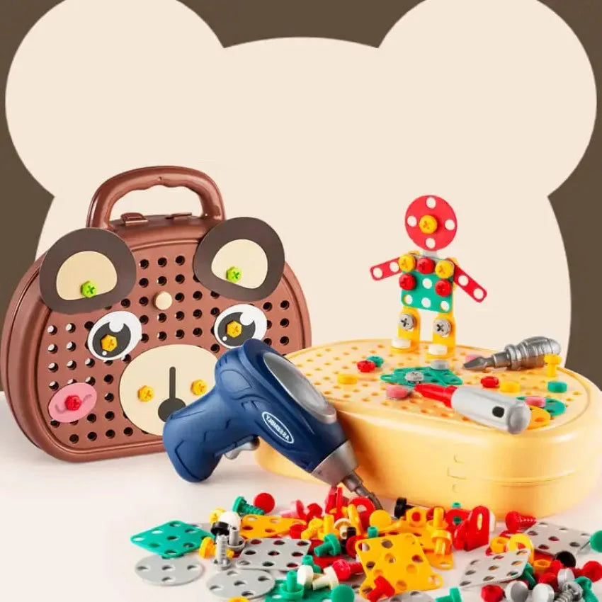 Montessori-Bohrset für Mosaike