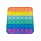 4er-Set Pop-it aus Silikon im Montessori-Stil