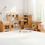 Multifunktionales Montessori-Spielmöbel aus Holz für Kinder