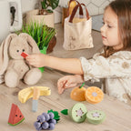 Montessori-Obst zum Ausschneiden