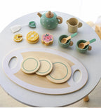 Montessori-Teeservice aus Holz