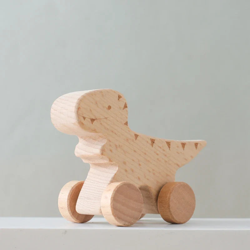 Montessori-Spielzeug mit Rädern