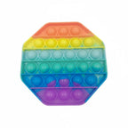 4er-Set Pop-it aus Silikon im Montessori-Stil