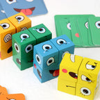 Montessori-Puzzle zur Sprachförderung für Kleinkinder