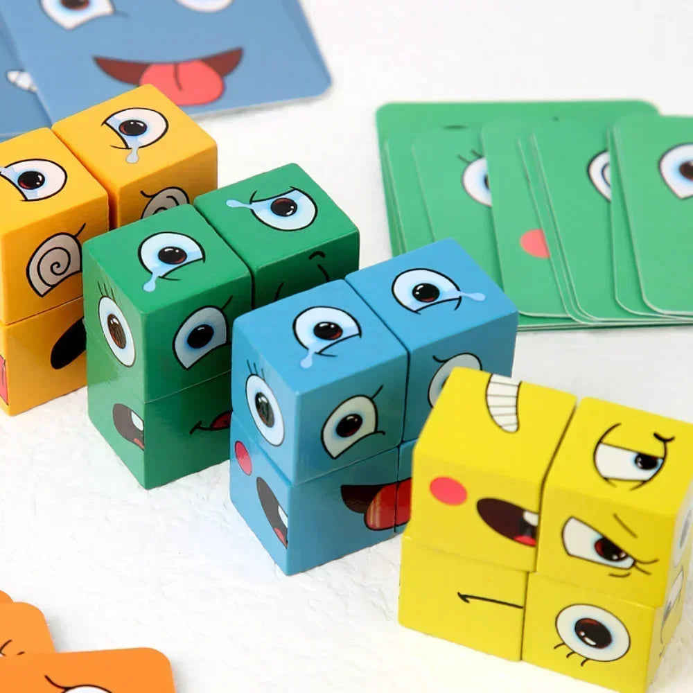 Montessori-Puzzle zur Sprachförderung für Kleinkinder