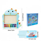 Montessori-Magnet-Dinosaurier-Spiel