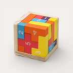 Montessori-3D-Würfelpuzzle