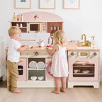 Multifunktionales Montessori-Möbelstück aus Holz für Kinder