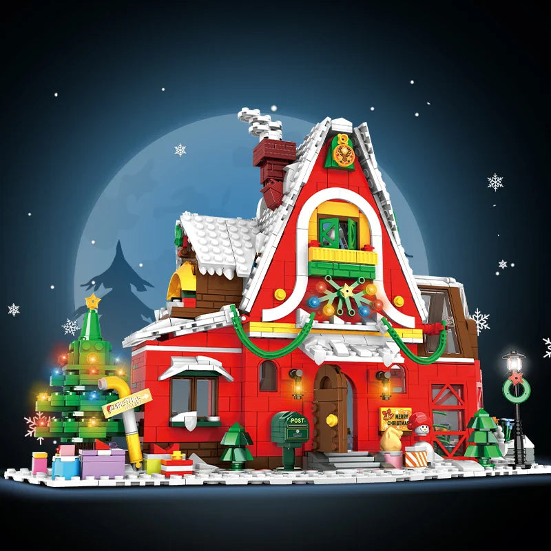 Montessori-Weihnachtshaus