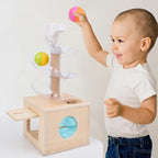 Montessori-Spirale mit Kugeln