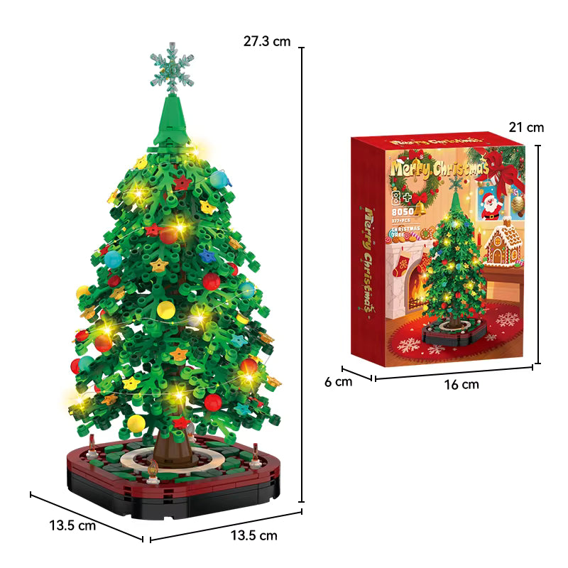 Montessori-Weihnachtsbaum zum Zusammenbauen