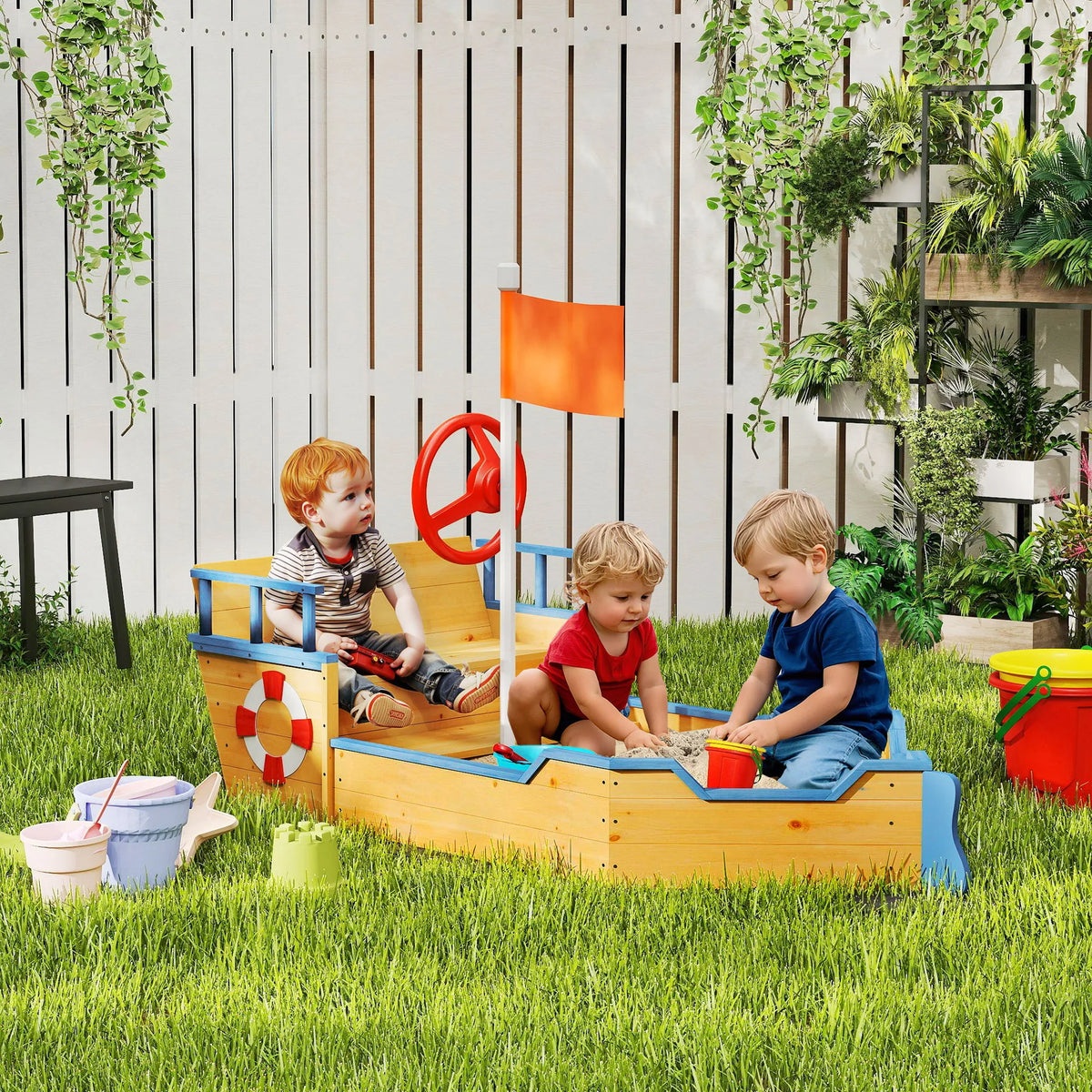Montessori-Sandkastenboot