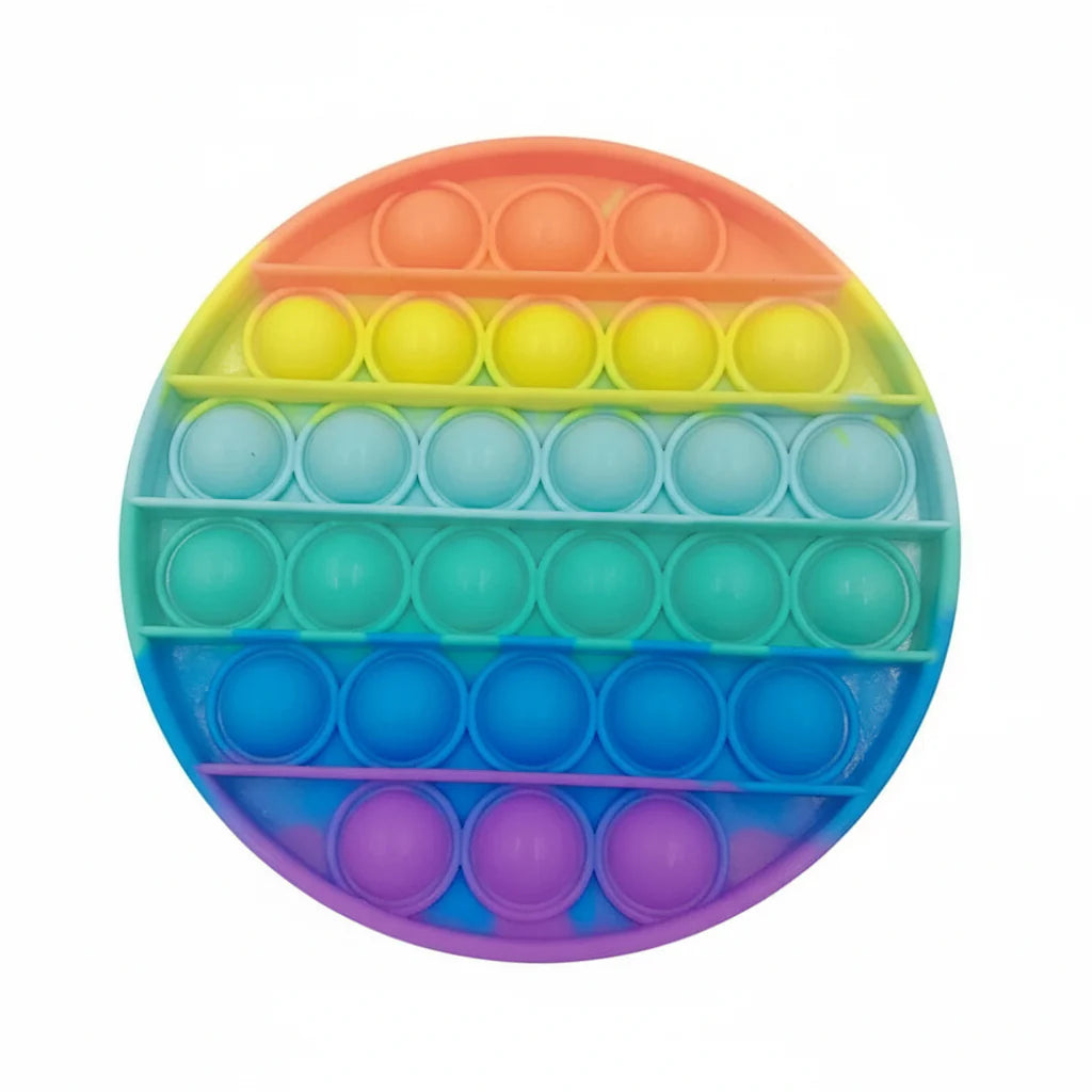 4er-Set Pop-it aus Silikon im Montessori-Stil