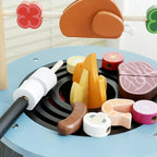 Montessori-Holzgrill