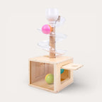Montessori-Spirale mit Kugeln