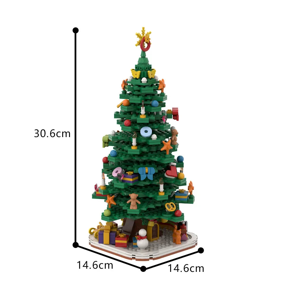 Montessori-Weihnachtsbauklötze