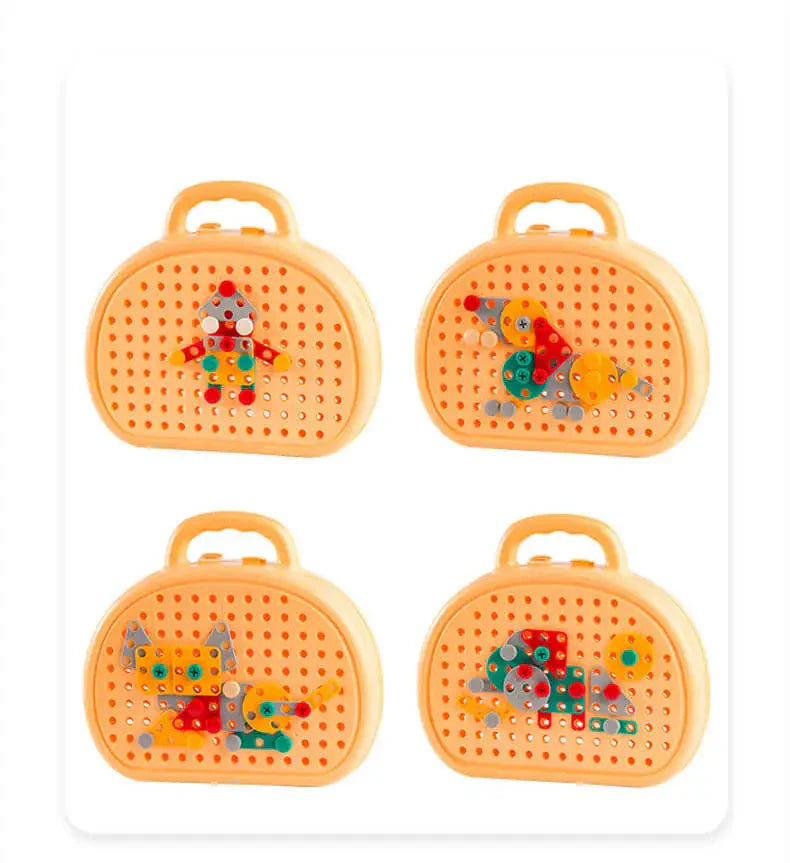 Montessori-Bohrset für Mosaike