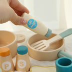 Montessori-Picknick-Set aus Holz