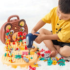 Montessori-Bohrset für Mosaike