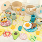 Montessori-Picknick-Set aus Holz