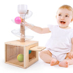 Montessori-Spirale mit Kugeln