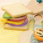 Montessori-Picknick-Set aus Holz
