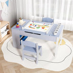 Montessori-Aktivitäten-Tisch
