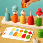 Montessori-Sortierspielzeug