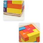 Montessori-3D-Würfelpuzzle