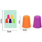 Montessori-Becher-Sortierspiel