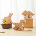 Montessori-Spielzeug mit Rädern
