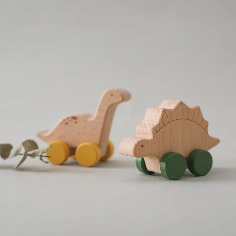 Montessori-Spielzeug mit Rädern