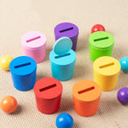 Montessori-Set zum Sortieren und Zählen