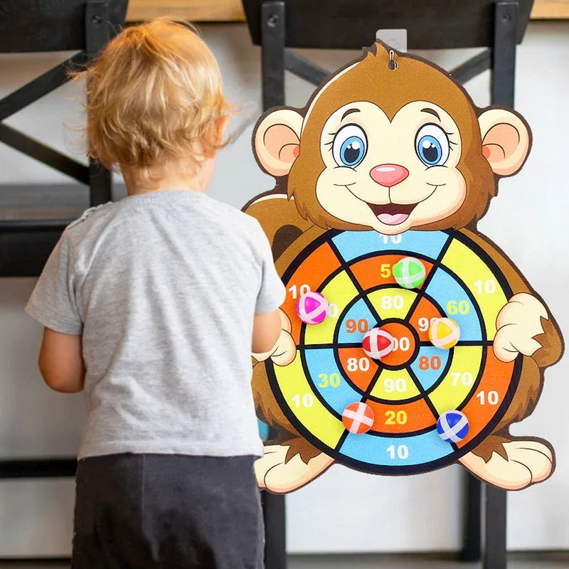 Montessori-Tier-Zielscheibenspiel