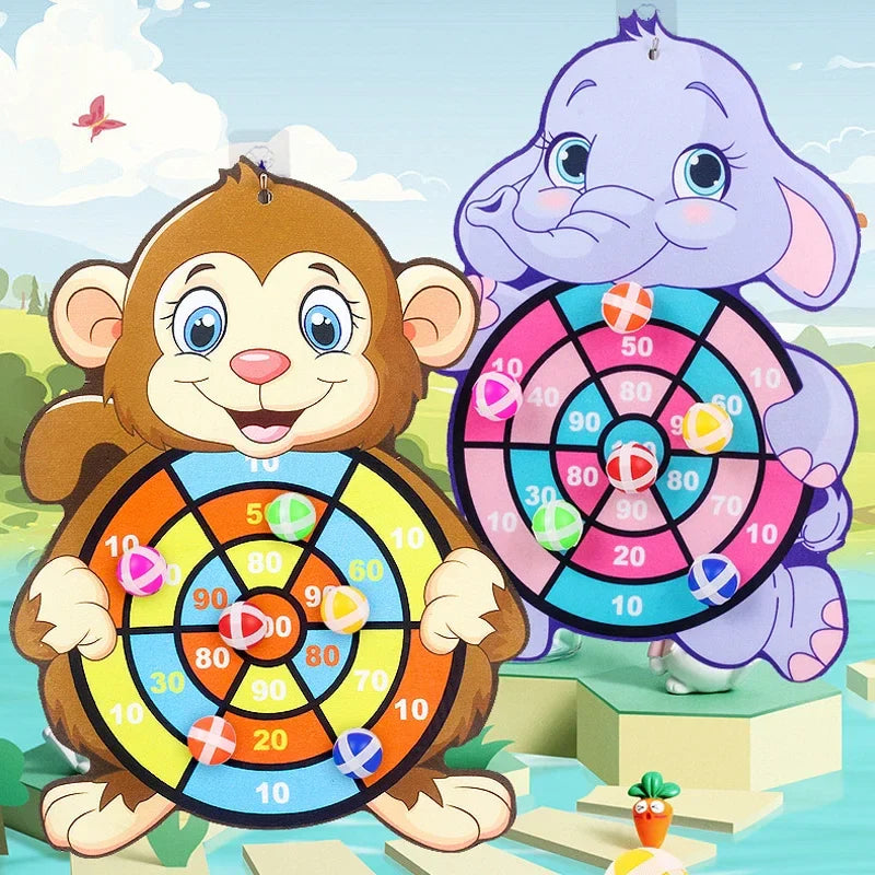 Montessori-Tier-Zielscheibenspiel